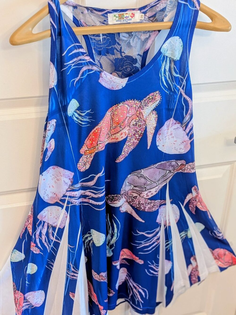 India Boutique Swim Cover-Up, Sassy and Sparkly, One Size Fits Most